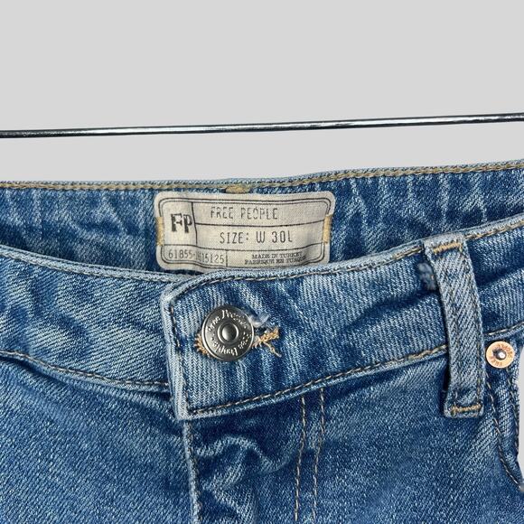 Free People Relaxed Girlfriend Jeans - Picture 4 of 5